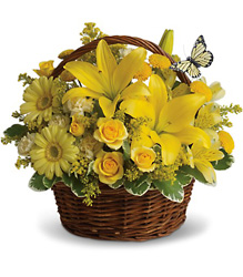 Basket Full of Wishes from Martinsville Florist, flower shop in Martinsville, NJ